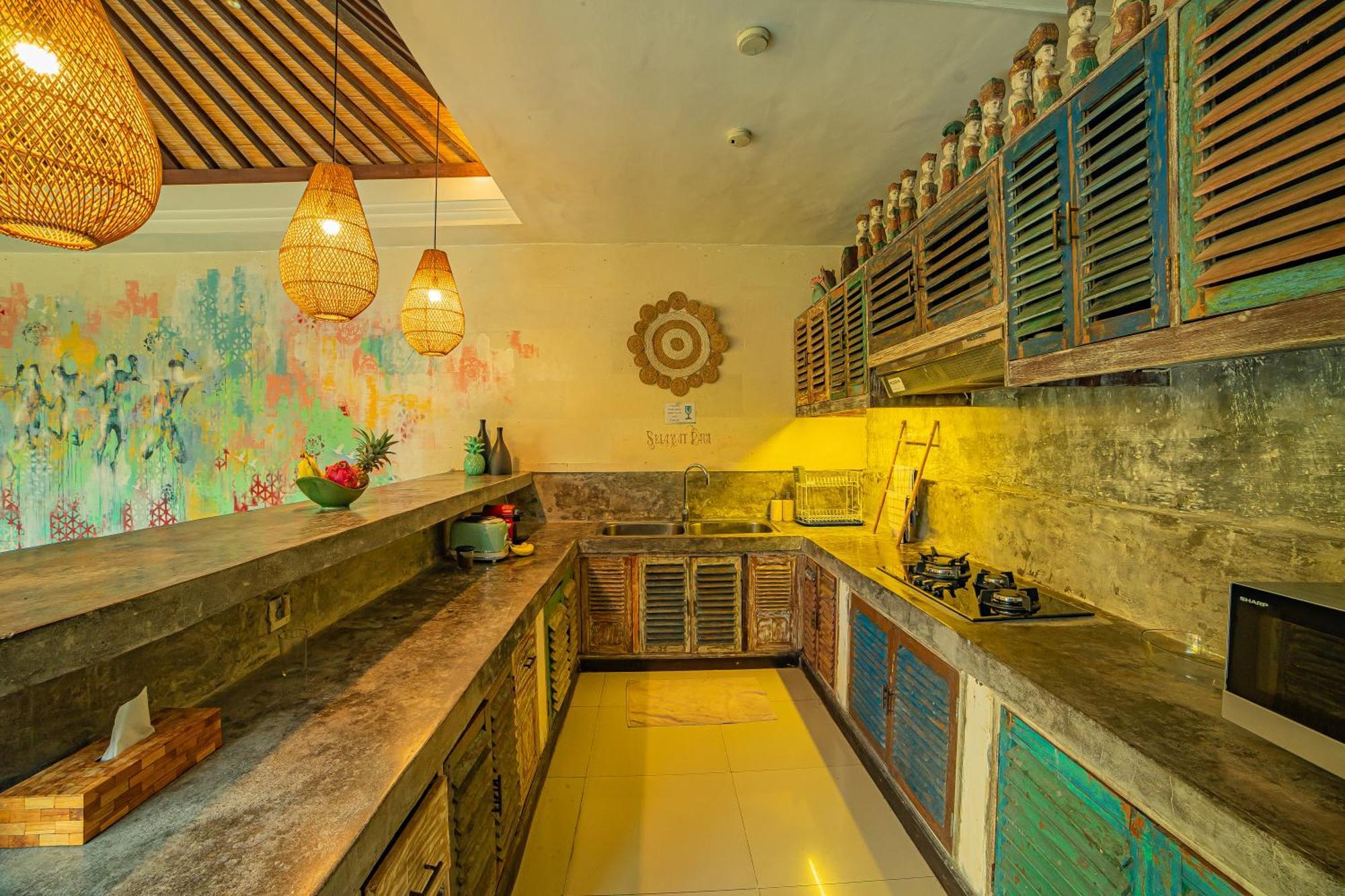 Villa Elysium Fields - Rustic Meets Industrial Chic Design Canggu Exterior foto
