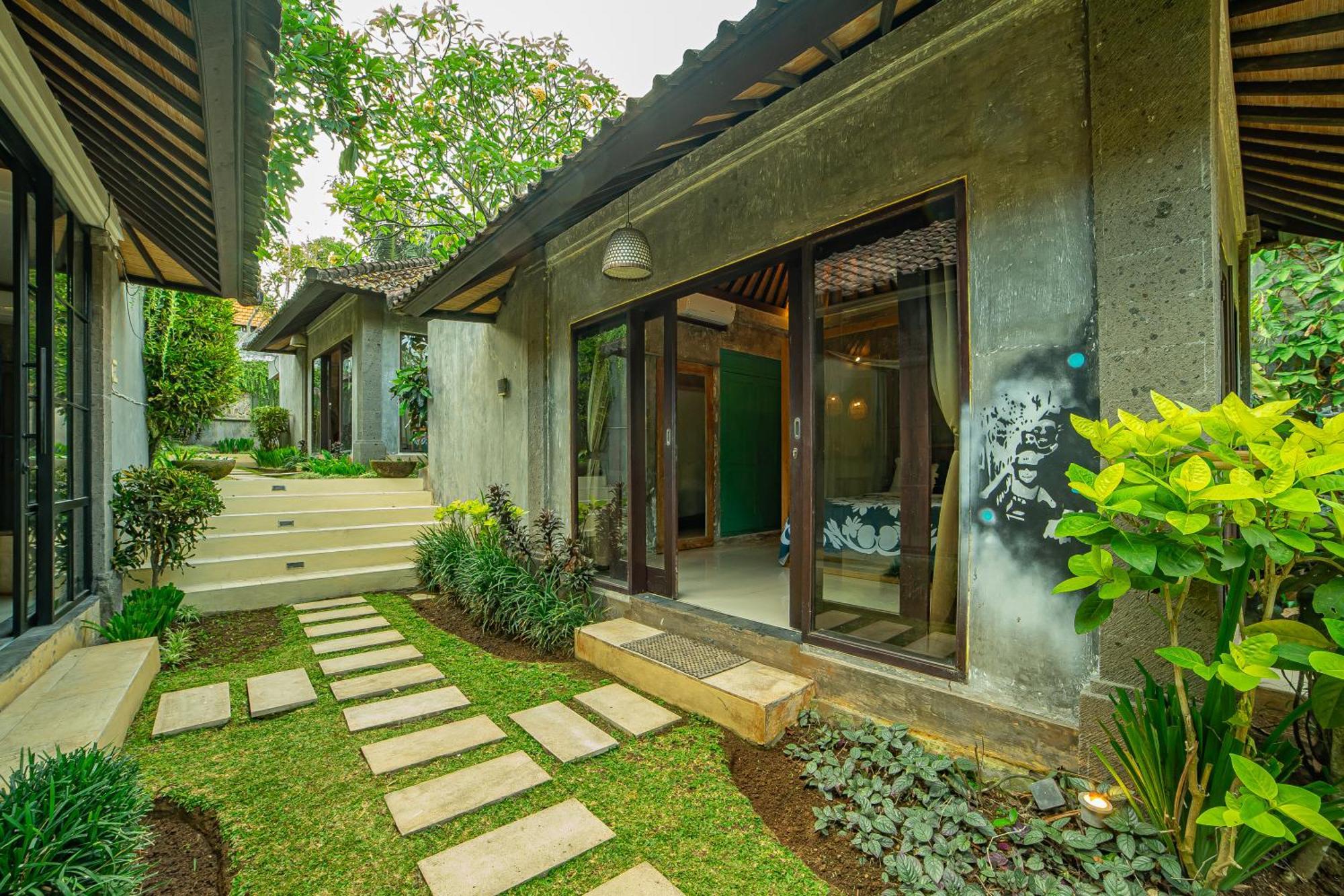 Villa Elysium Fields - Rustic Meets Industrial Chic Design Canggu Exterior foto