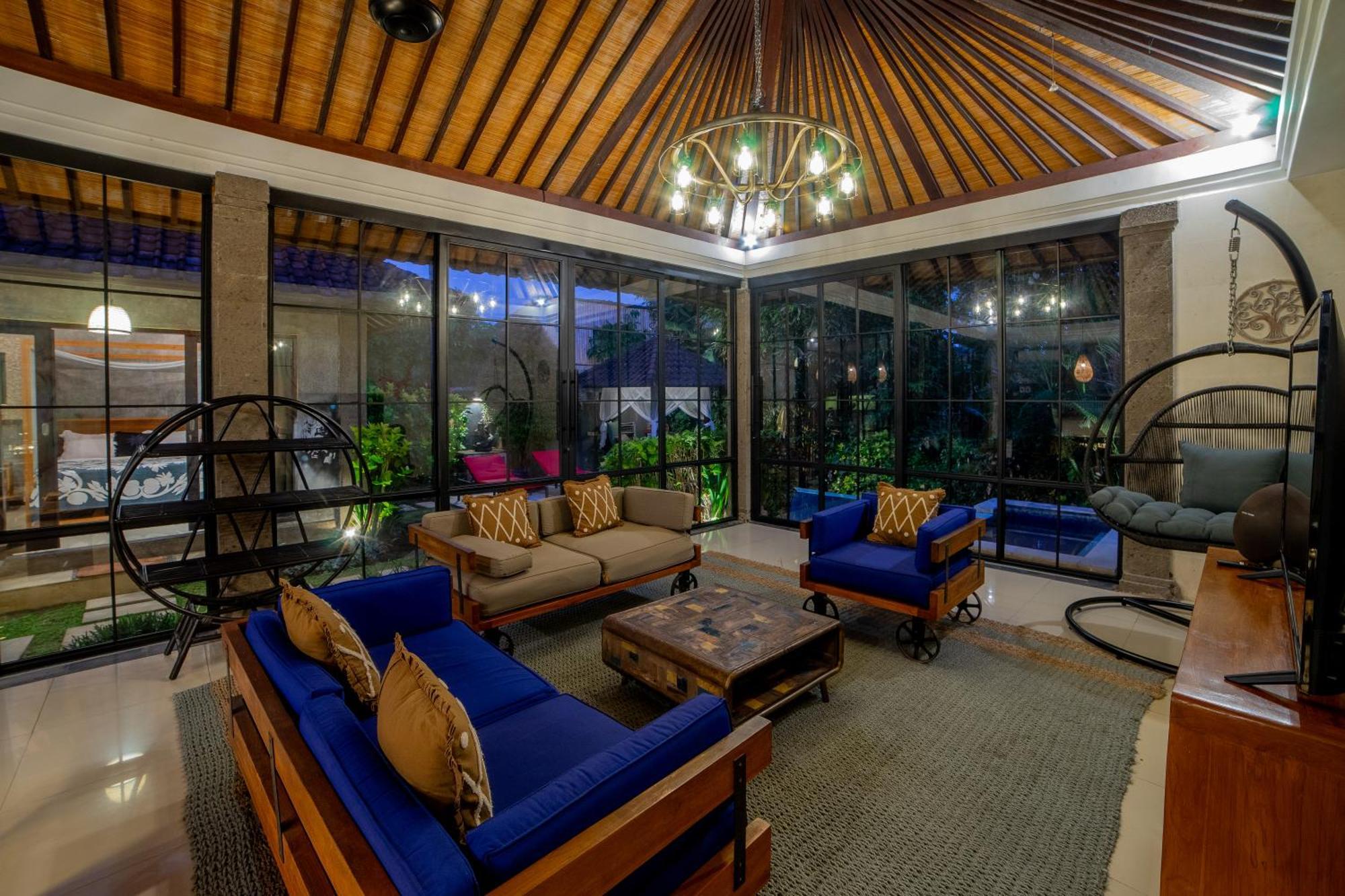 Villa Elysium Fields - Rustic Meets Industrial Chic Design Canggu Exterior foto
