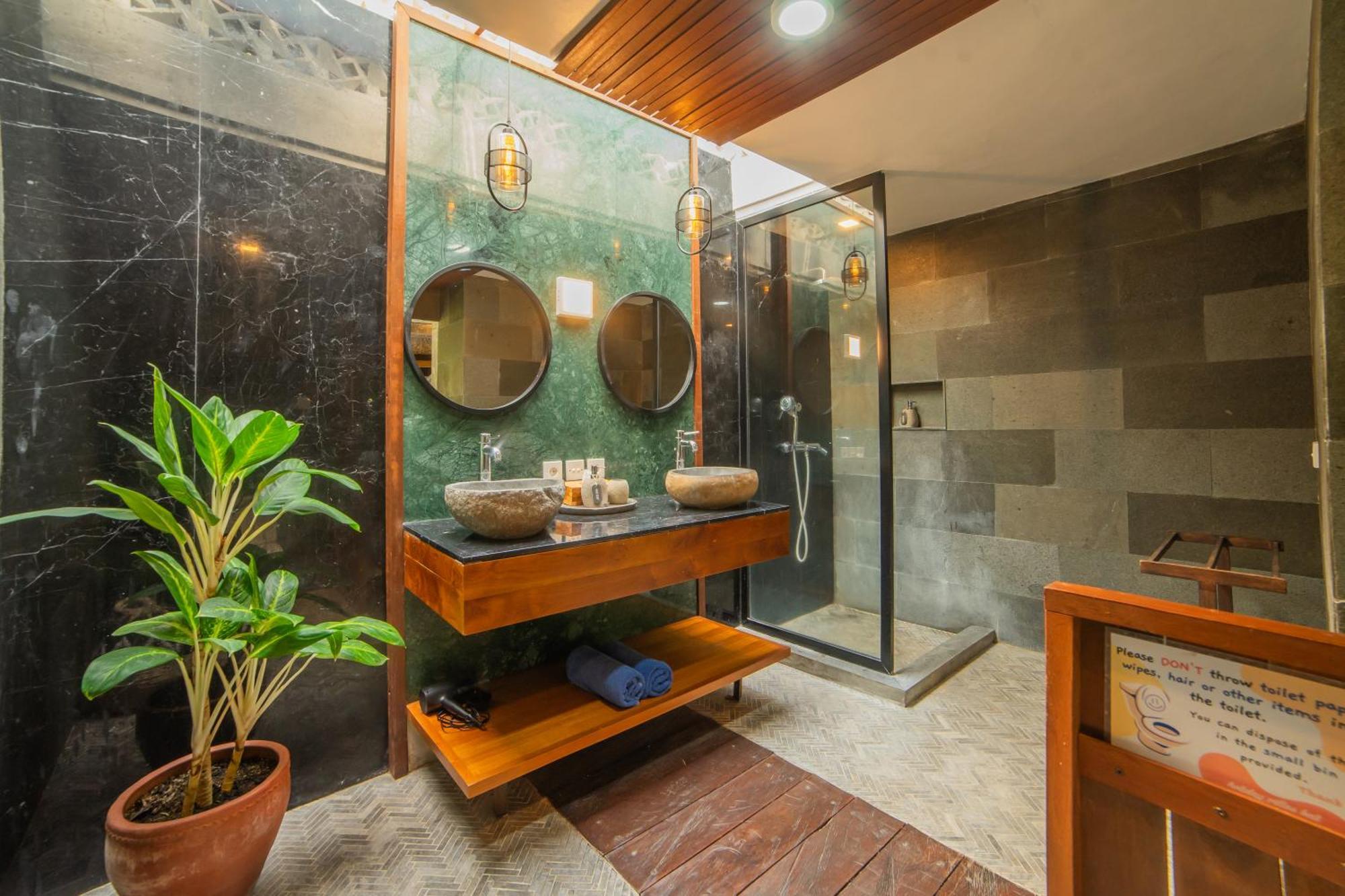 Villa Elysium Fields - Rustic Meets Industrial Chic Design Canggu Exterior foto