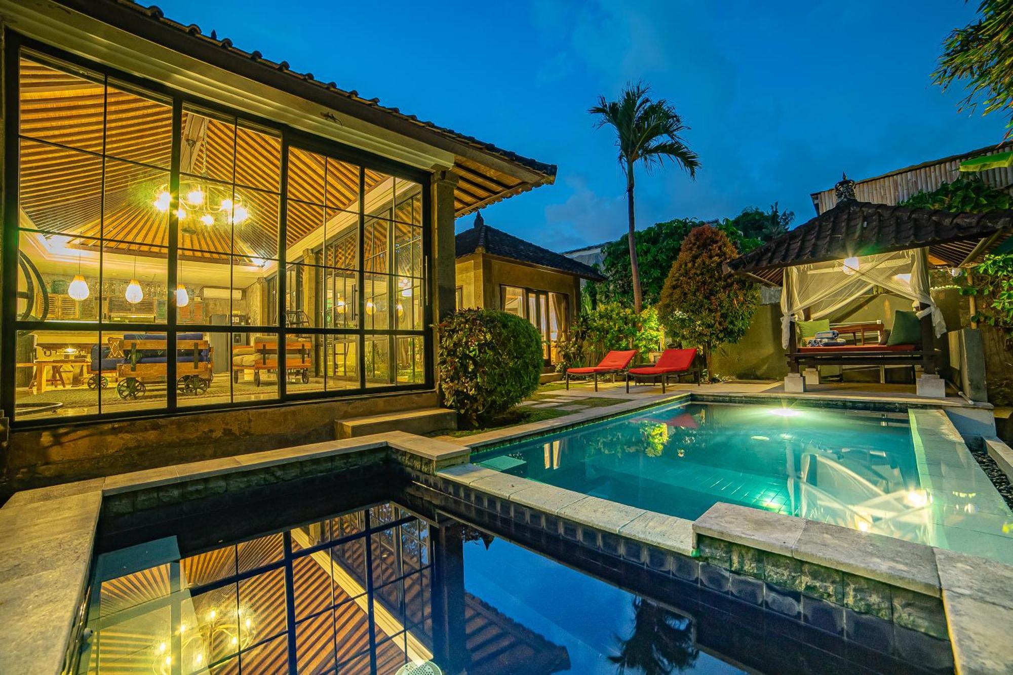 Villa Elysium Fields - Rustic Meets Industrial Chic Design Canggu Exterior foto